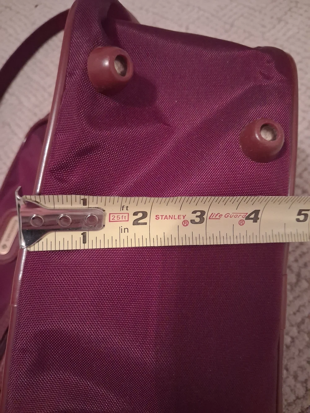 Samsonite Burgundy Shoulder Bag